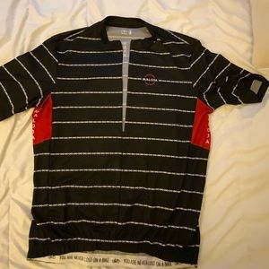Maloja cycling jersey, black, new never worn.